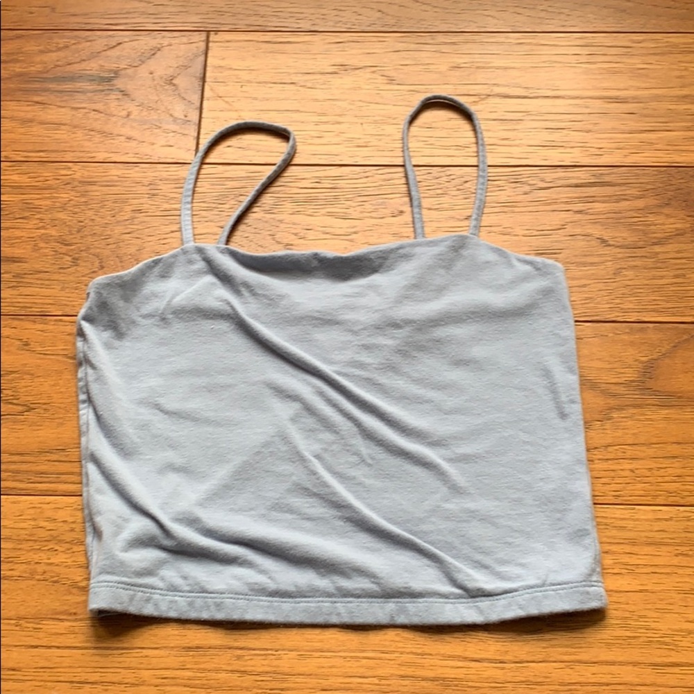 Pacsun blue crop top
